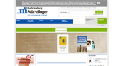 Desktop Screenshot of maechtlingerbuch.de
